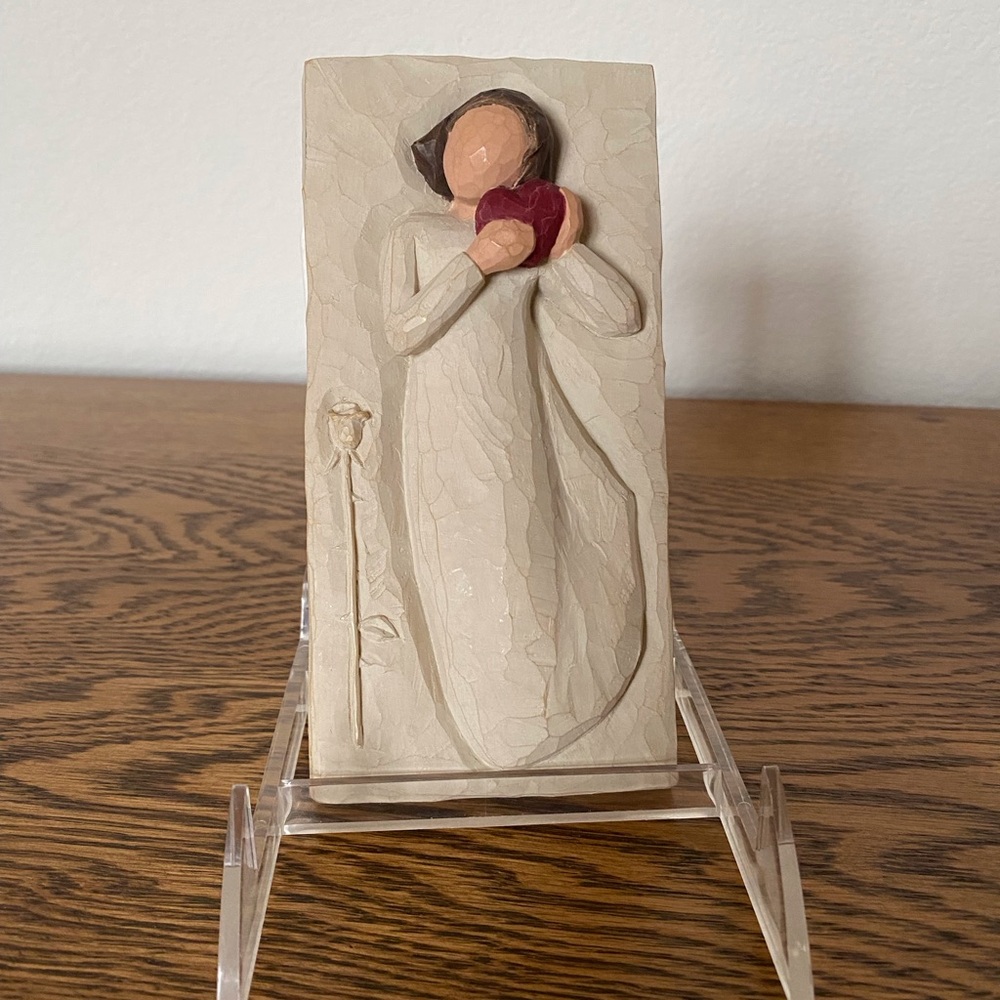 Demdaco Willow Tree "From the Heart" Wall Plaque!